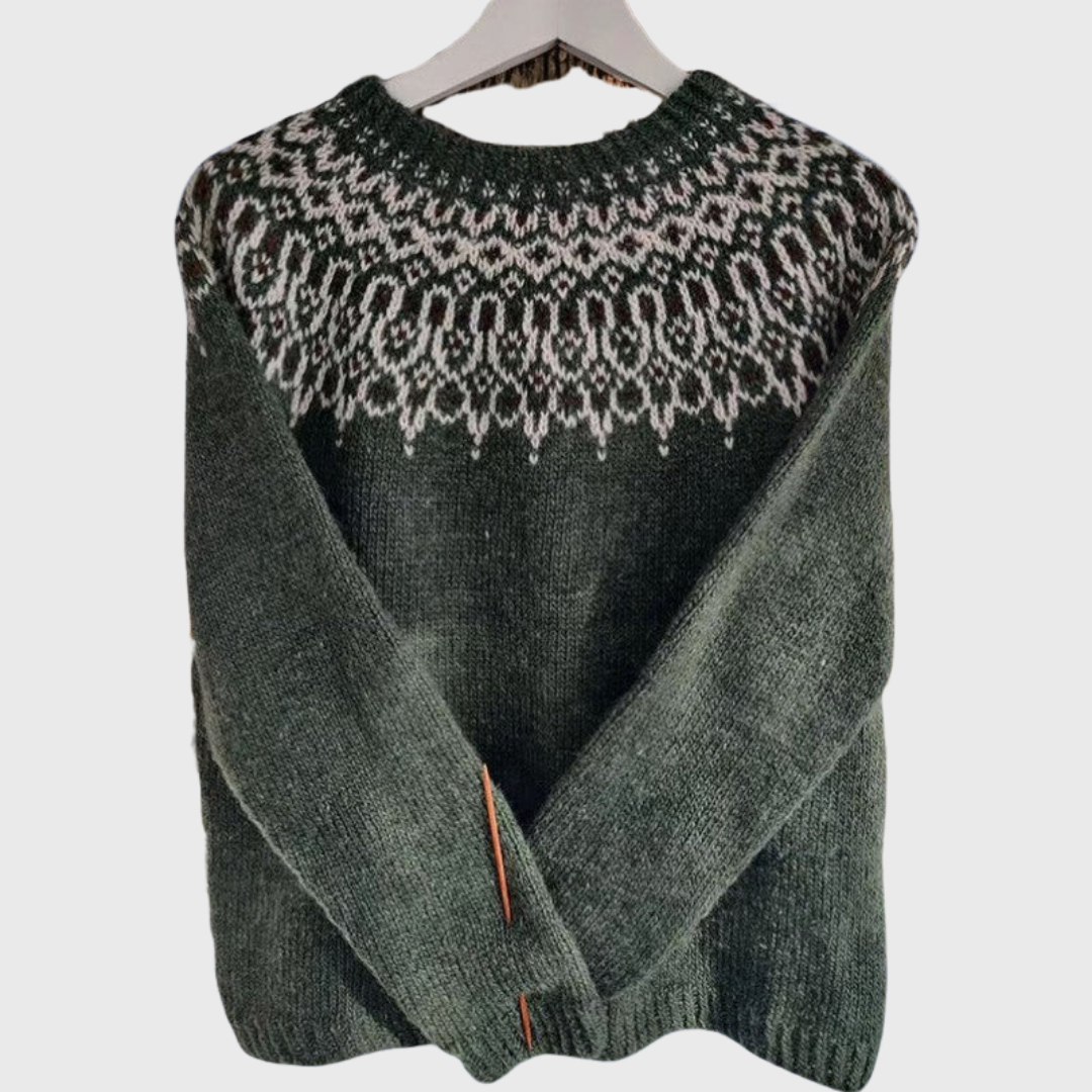De Winter-Pine-Pullover