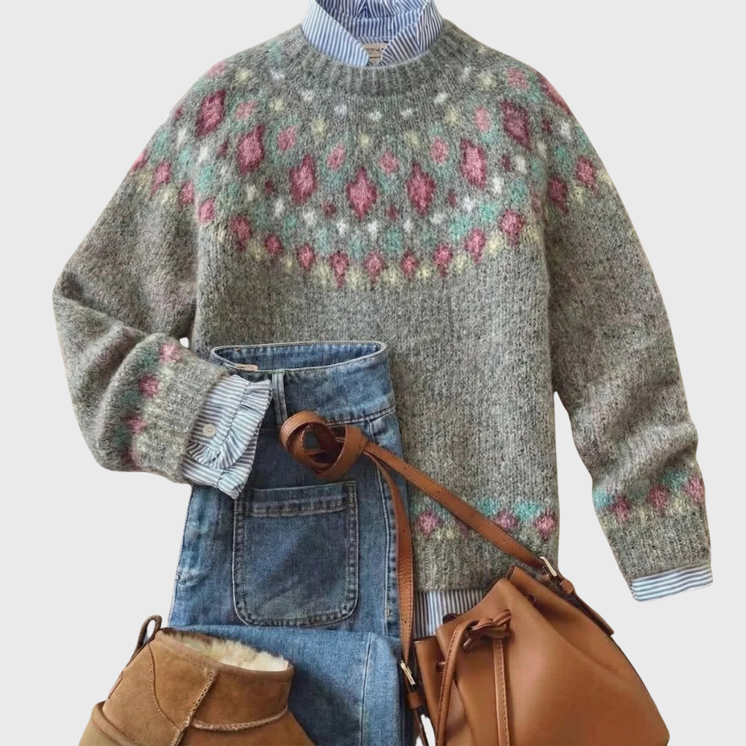 Lara | Stijlvolle Vintage Trui