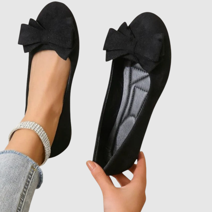 Vanessa – Ballerina's met Strik, Zachte Zool