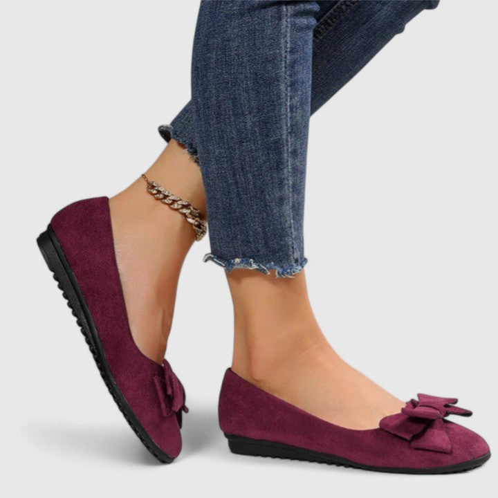 Vanessa – Ballerina's met Strik, Zachte Zool