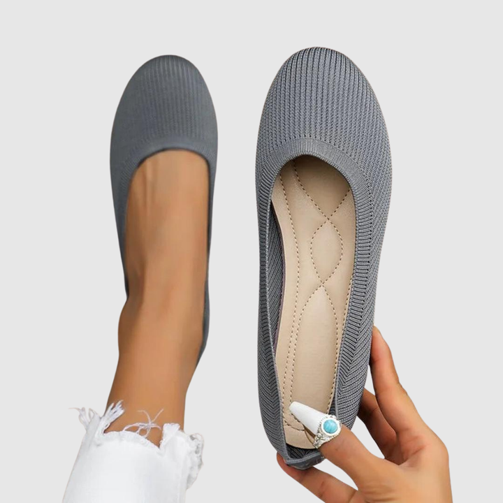 Ballerina's | Elastisch Bovenwerk, Ronde Neus | Comfortabel Instapmodel