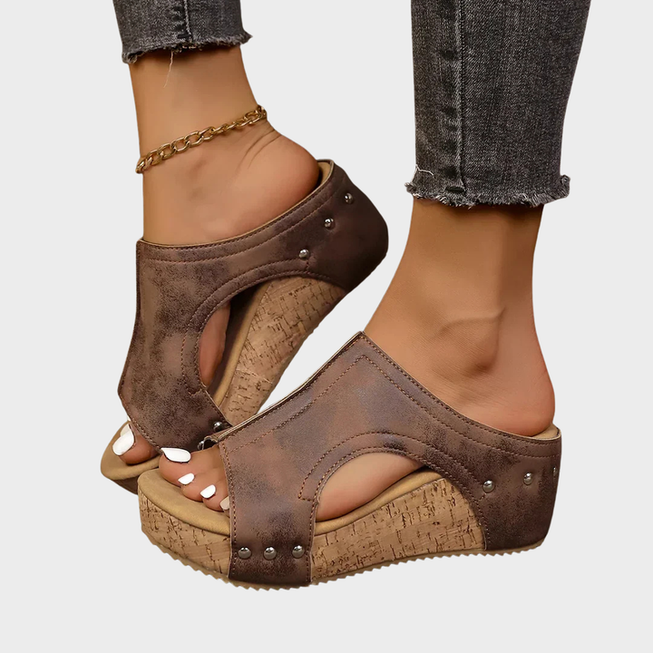 Roswitha zomerse wedge-sandalen – afbeelding 3