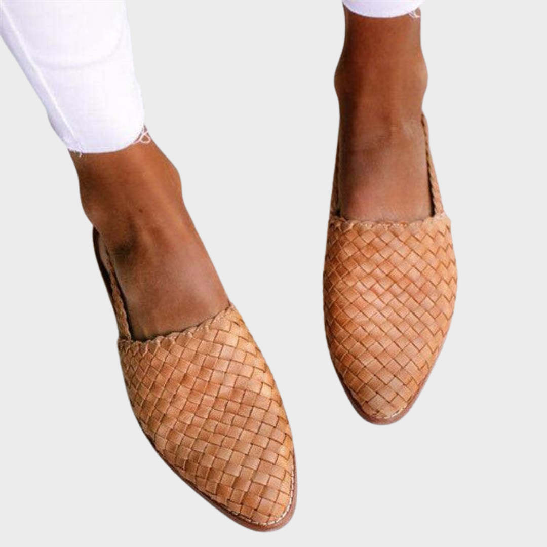 Franziska elegante gevlochten slippers – afbeelding 4