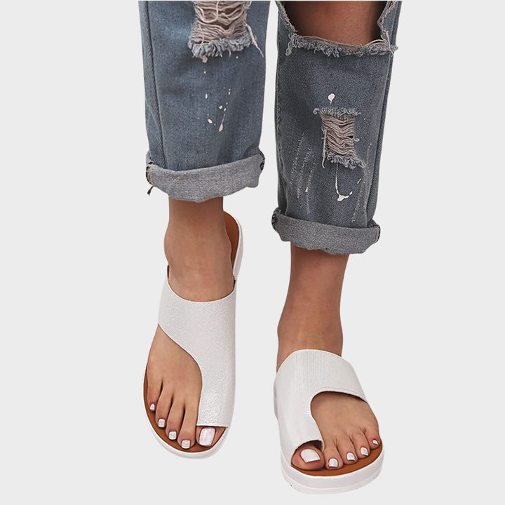 Margrit comfortabele slippers met teenband – afbeelding 6