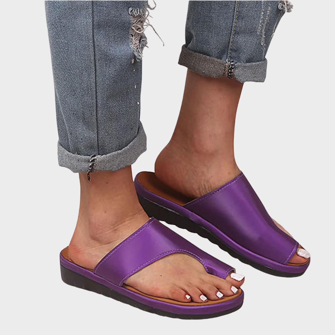 Margrit comfortabele slippers met teenband – afbeelding 7