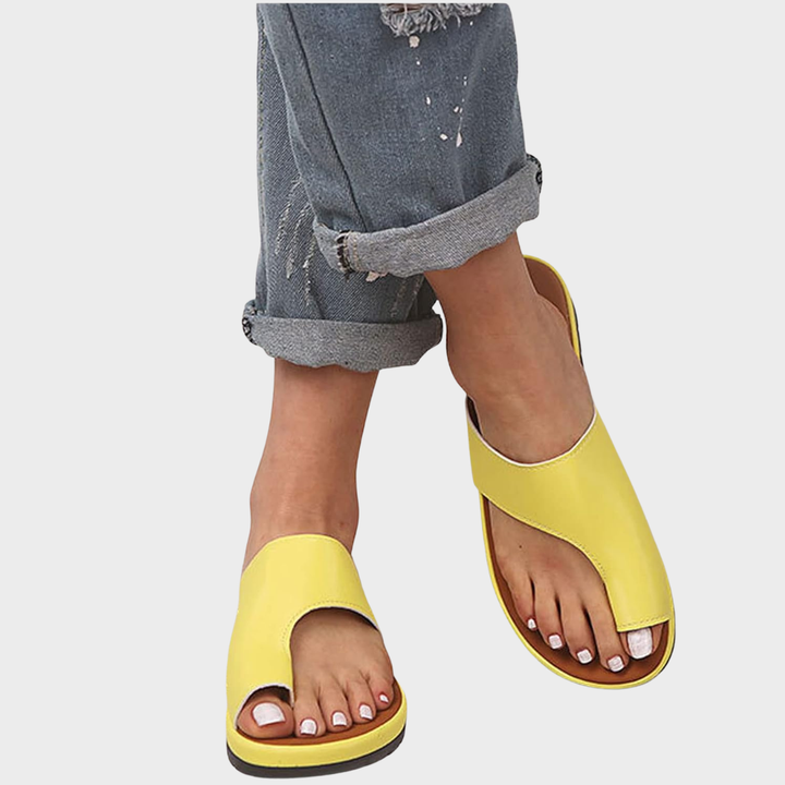 Margrit comfortabele slippers met teenband – afbeelding 3