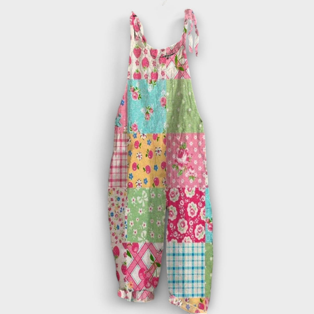 Ariel – Bohemian Jumpsuit met Bloemenpatroon