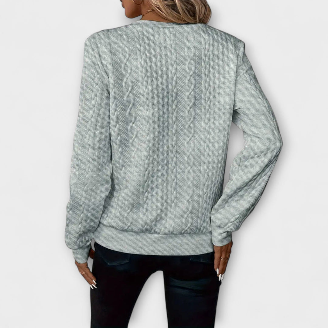 Joy - Chic en elegante gebreide trui
