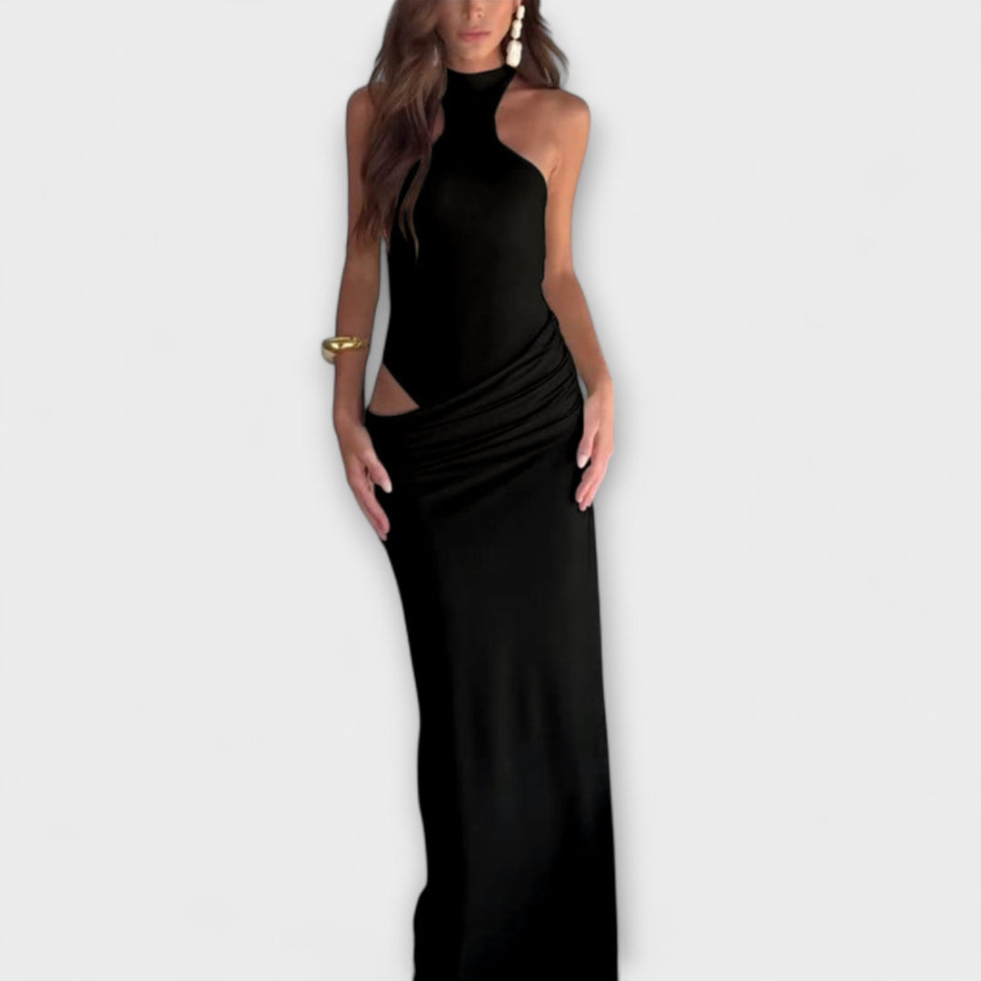 Minna - Verleidelijke mouwloze Cut-Out Jurk