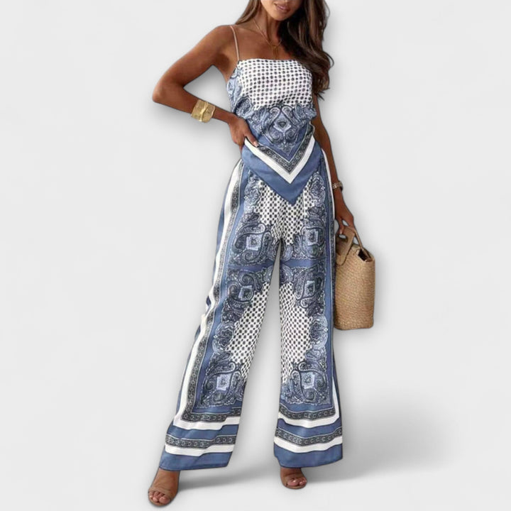 Dakota - Stijlvolle Leren Vest en Broek Set