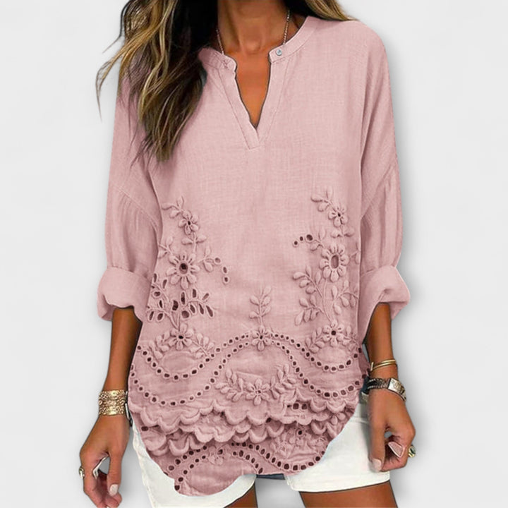 Aria – Luchtig Top Met Print