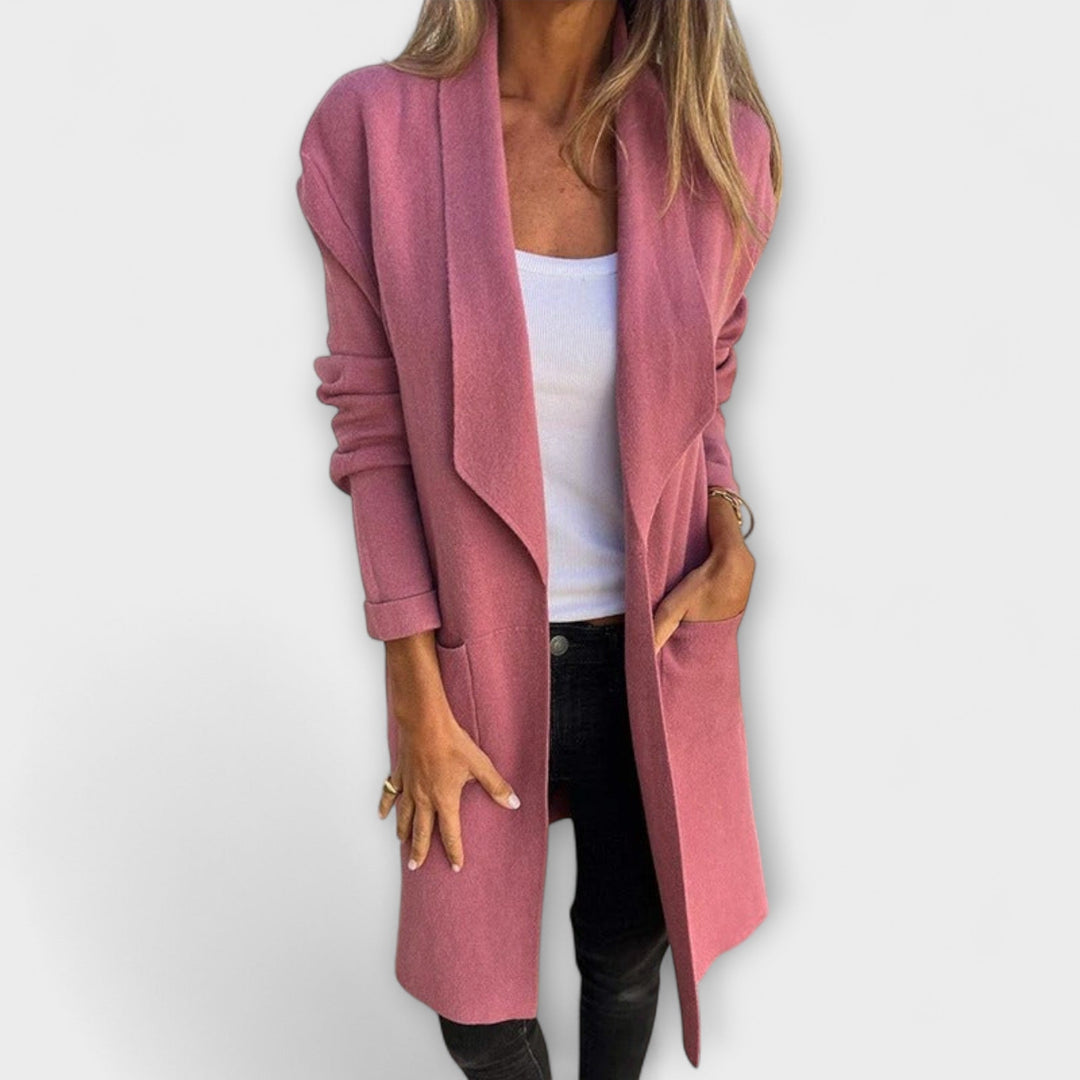 Libi – Getailleerde Cardigan-Jas