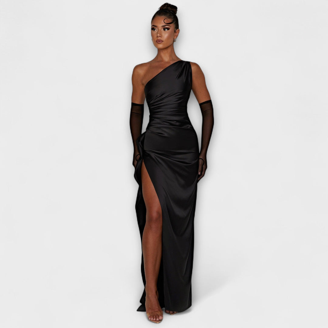 One Shoulder Maxikleed