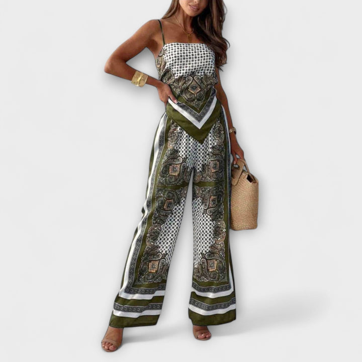 Dakota - Stijlvolle Leren Vest en Broek Set