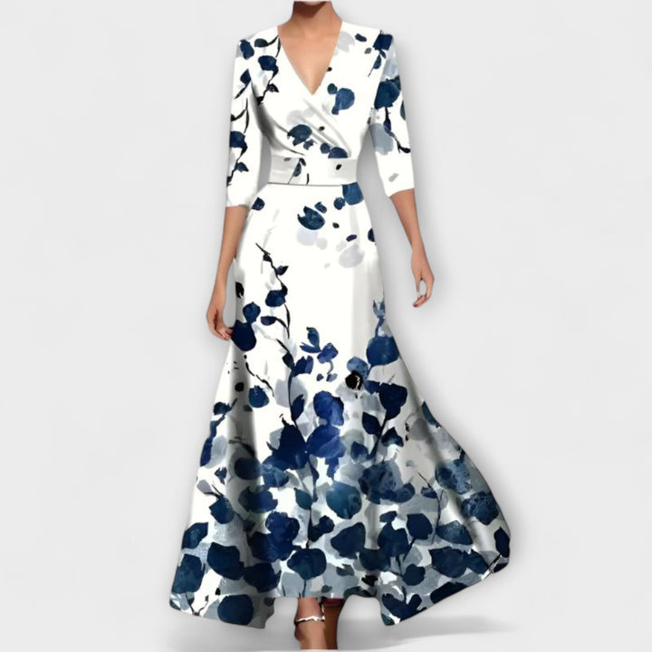 Alma - Elegant Mouw Ontwerp Damesjurk