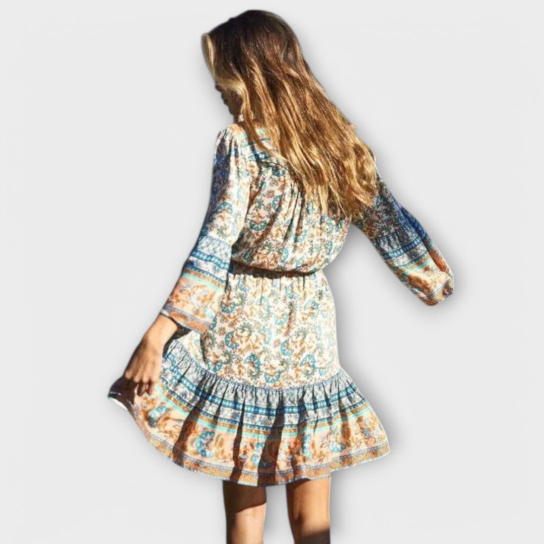 Keitha - Korte Boho-jurk