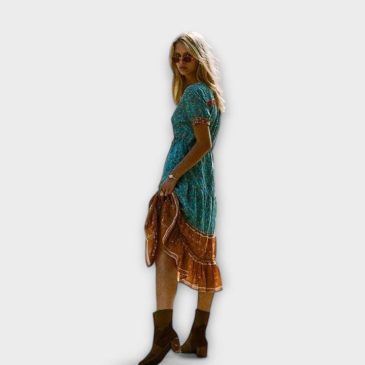 Ranya - Boho-Midikleed