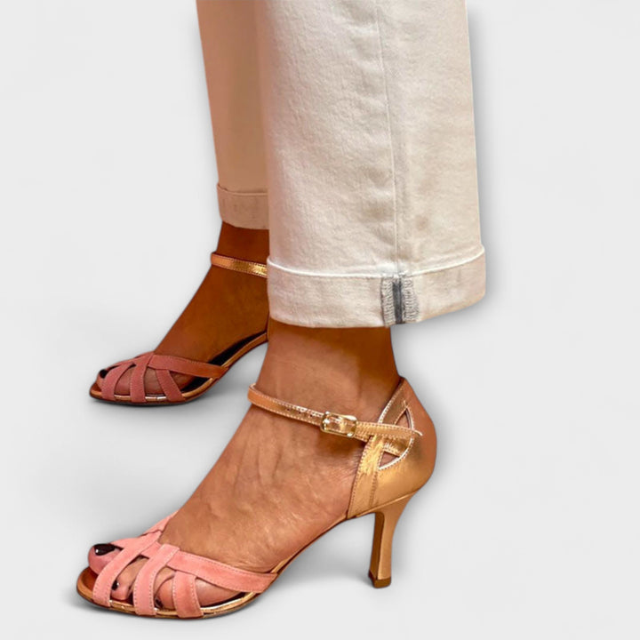 Calista – Glamour in Goud en Roze