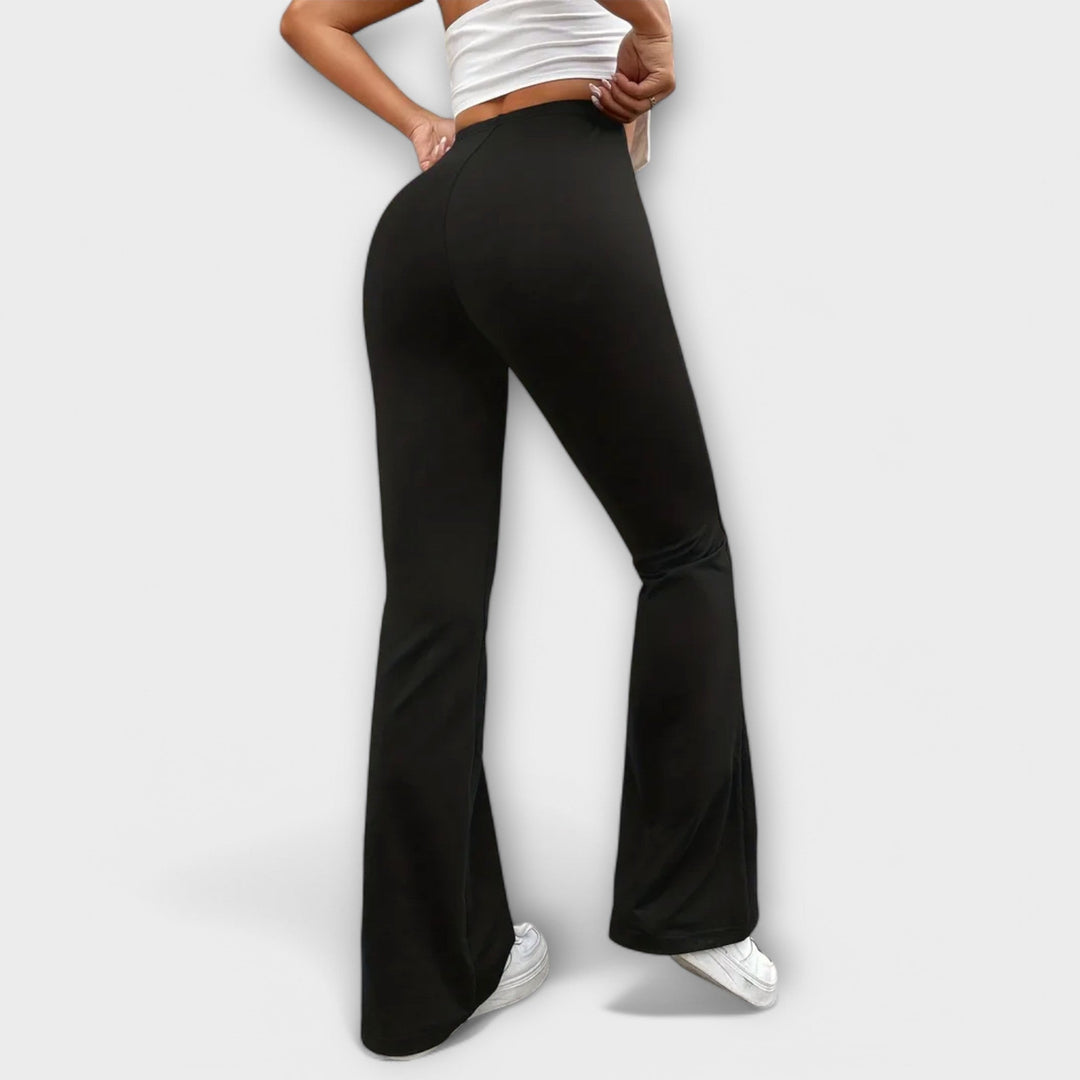 Serena - Losse broek met uitlopende pijpen