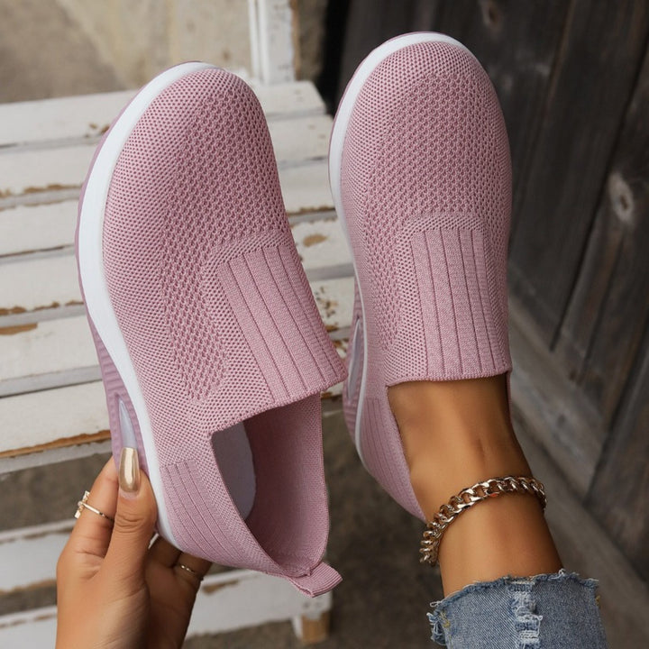 Cecelia | Gebreide instapsneakers voor dames