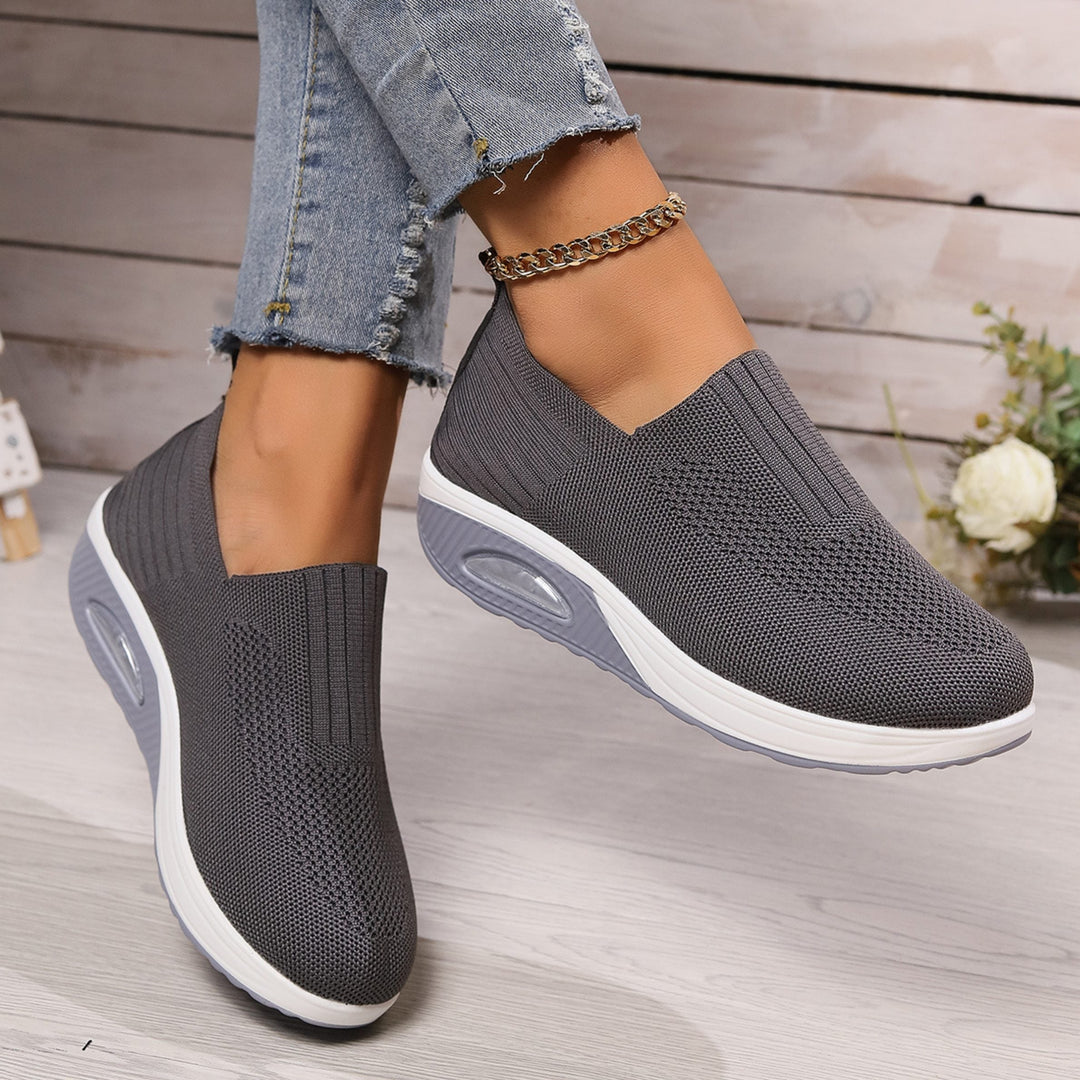 Cecelia | Gebreide instapsneakers voor dames