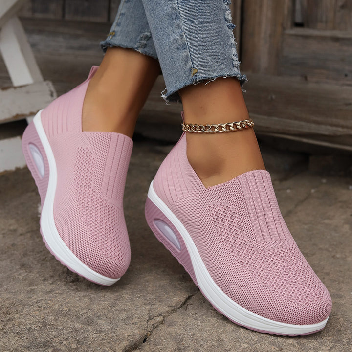 Cecelia | Gebreide instapsneakers voor dames