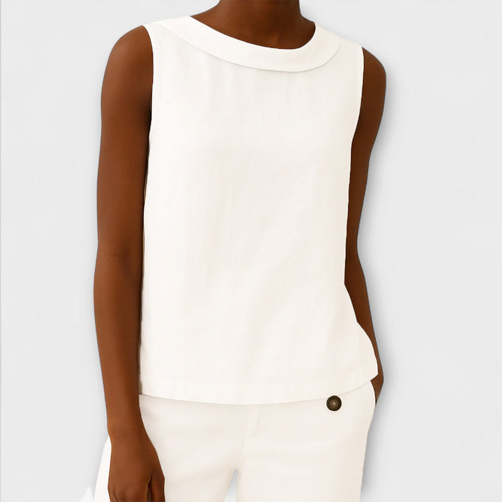 Brianna - Elegante Mouwloze Top