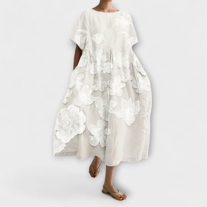Olivia - Elegante jurk met bloemenpatroon