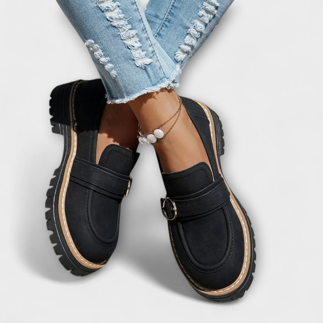 Poet – Casual Slippers met ronde neus