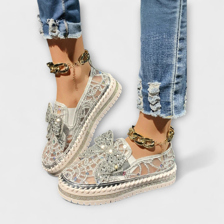 Rue – Loafer met Strasssteen-Lus