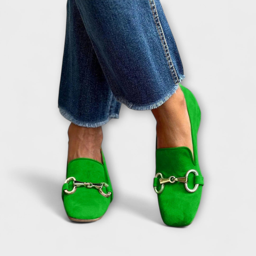 Taliah – Slipper met vierkante neus en gesp