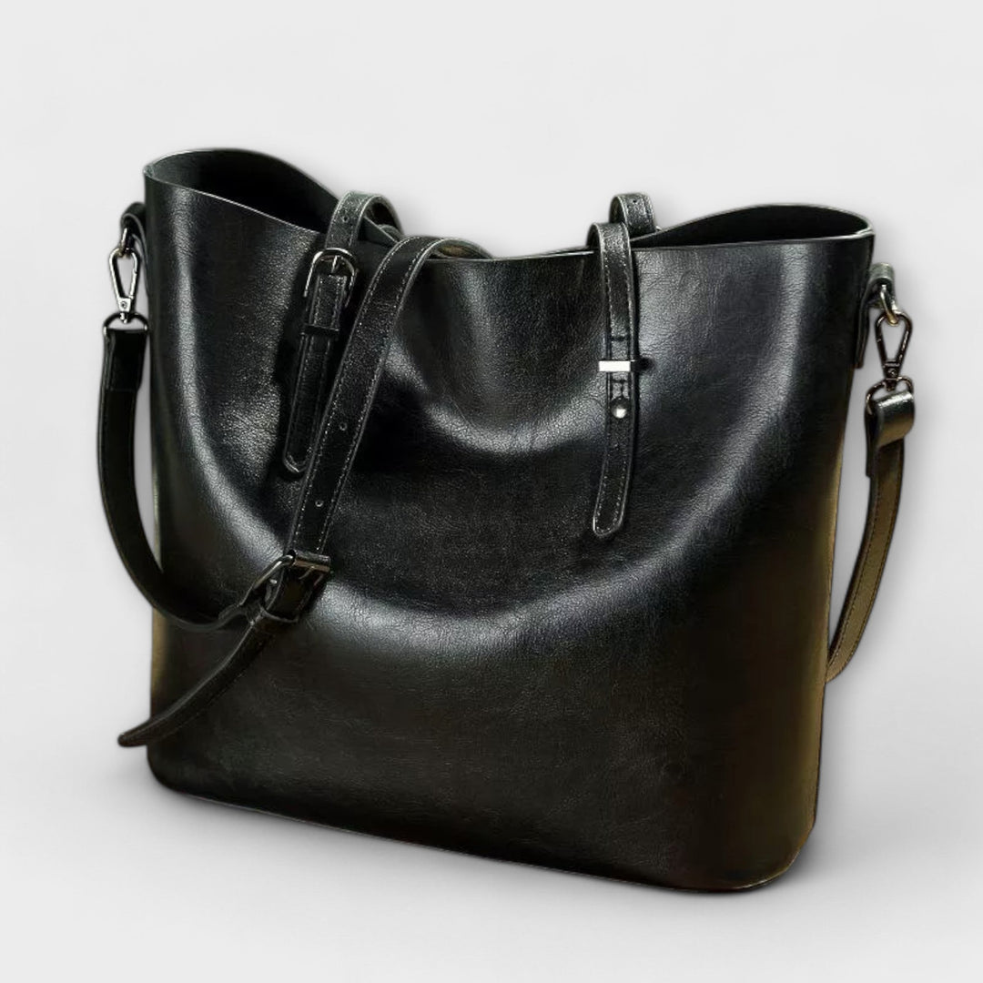 Tove | Vintage leren schoudertas voor dames