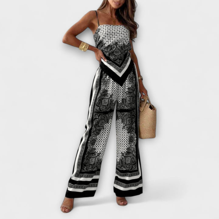 Dakota - Stijlvolle Leren Vest en Broek Set