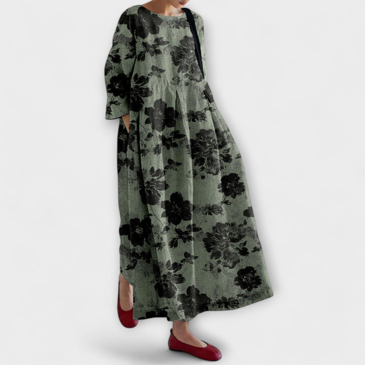 Violet – Jurk met Botanische Flair