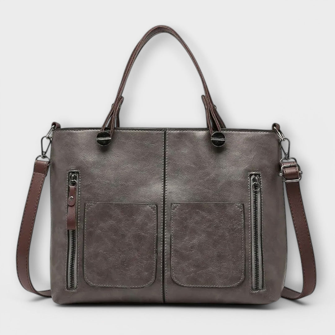 Kristel | Leren shopper voor dames