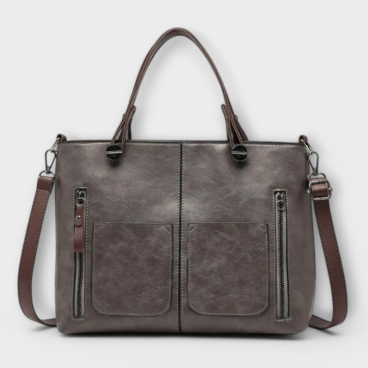 Kristel | Leren shopper voor dames