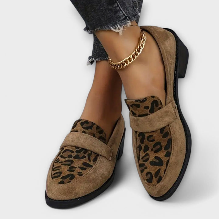 Karla - Elegante Dameschoenen met Luipaardprint