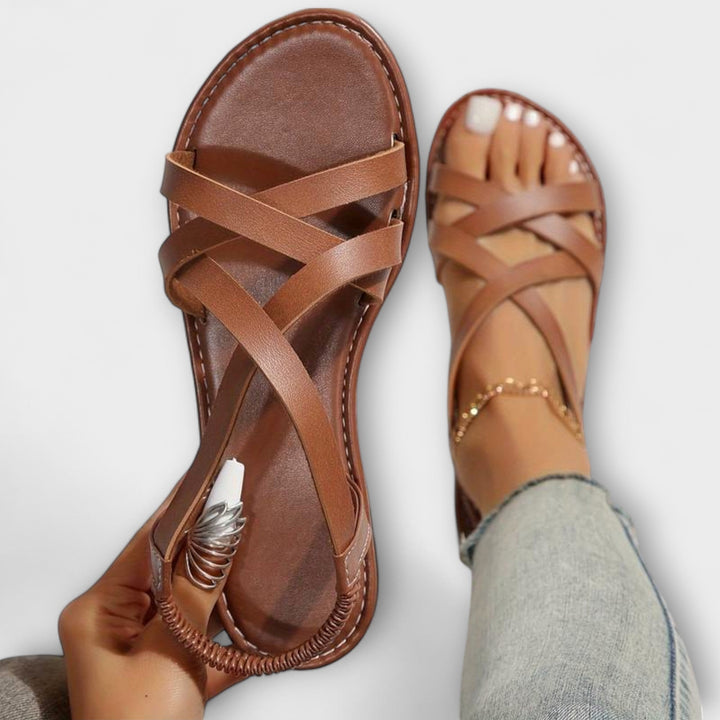 Deborah - Dames Sandalen met lichte kruisband