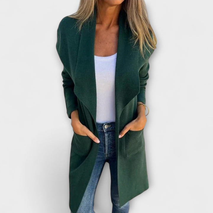 Libi – Getailleerde Cardigan-Jas