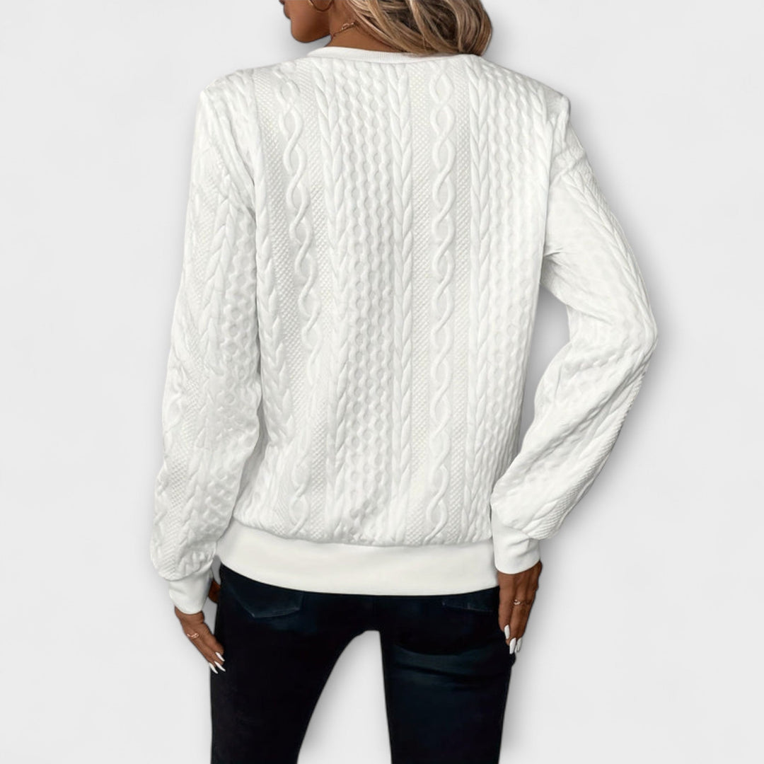 Joy - Chic en elegante gebreide trui
