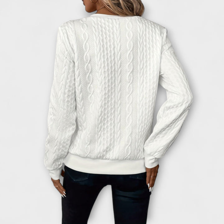 Joy - Chic en elegante gebreide trui