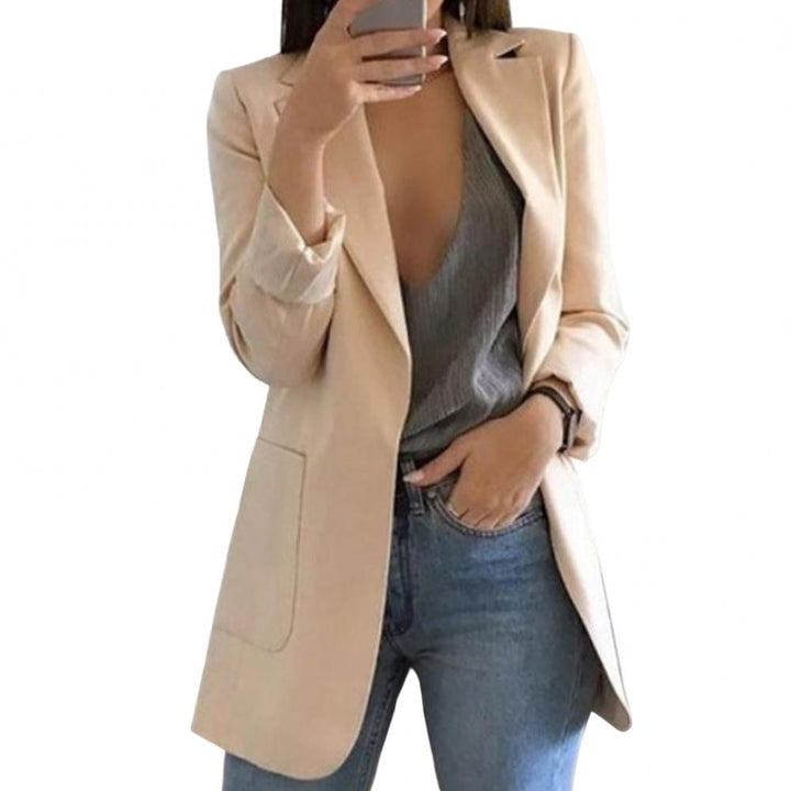 Fiorella | Oversized blazer met paspelzakken voor dames