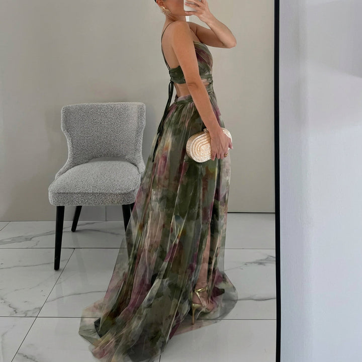 Margarida - Maxijurk met Bloemenprint