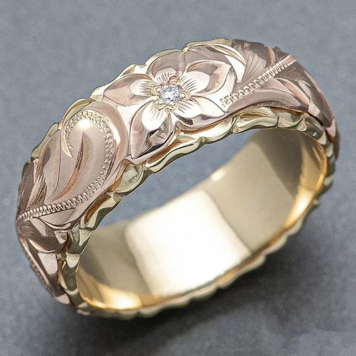 Elegante gouden ring voor elke gelegenheid