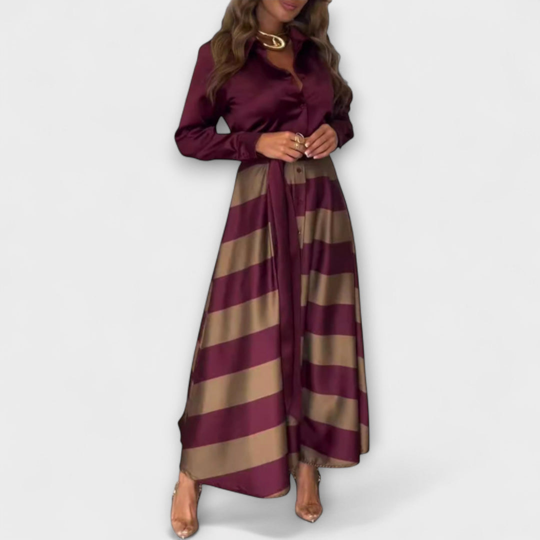 Hedda - Largo Hemdblusenkleed met Ceintuur