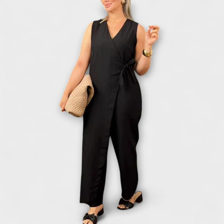 Inés - Stijlvolle Jumpsuit met V-hals