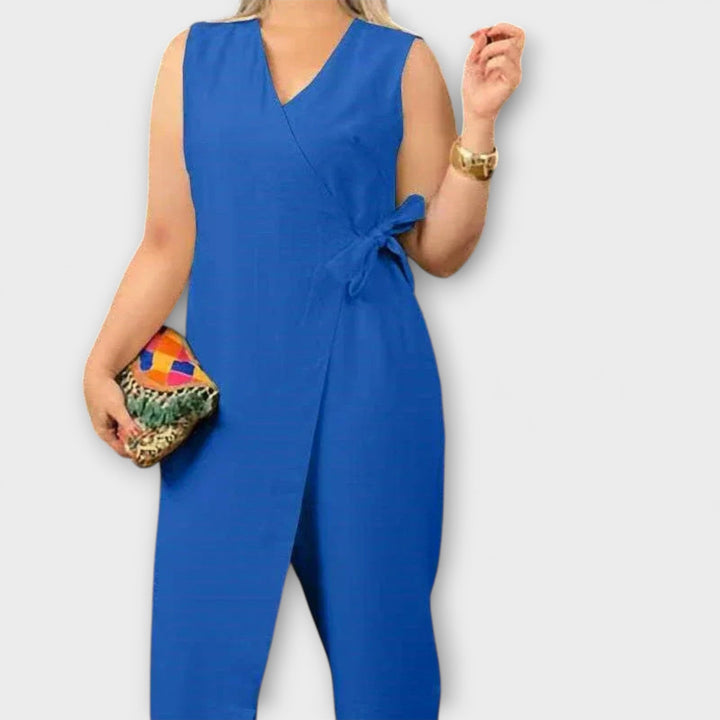Inés - Stijlvolle Jumpsuit met V-hals