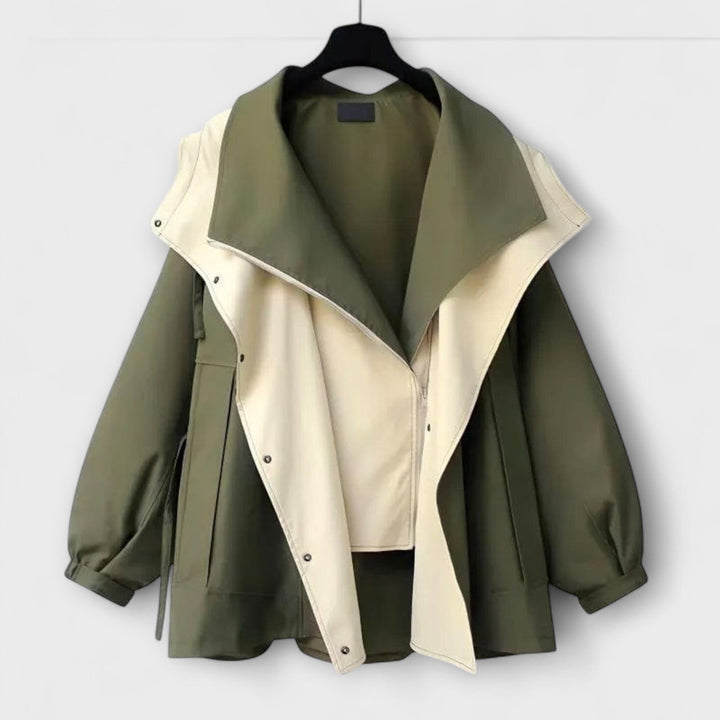 Mera - Bicolor Oversized Jas