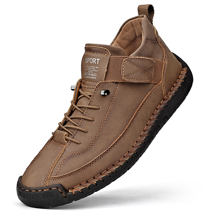 Alceste | Canvas sneakers met veters en siernaden voor dames
