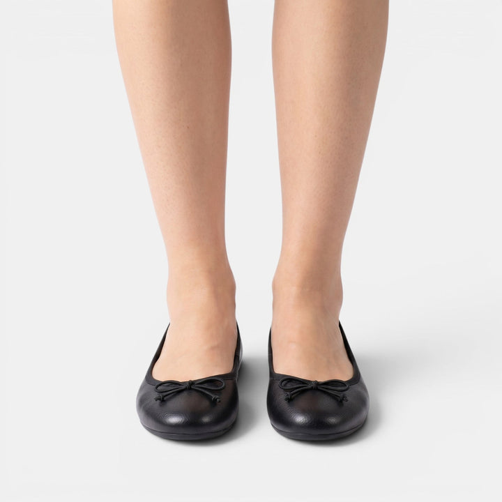 Dames Ballerina's | Zwart, Strikdetail | Comfortabel voor Elke Dag